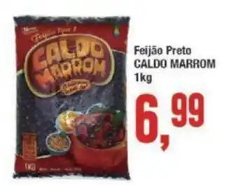 Feijao Preto Caldo Marrom 1kg