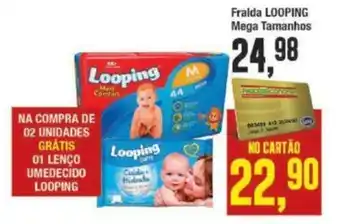 Fralda Looping Mega Tamanhos