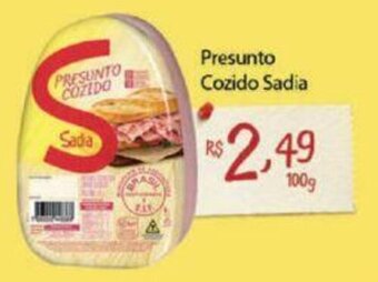 Presunto Cozido Sadia 100g