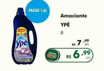 Irani Supermercados Amaciante Ypê 2L oferta