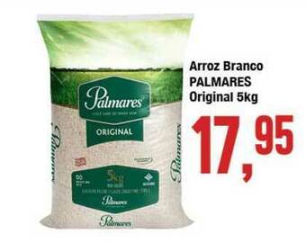 Rede Economia Arroz Branco Palmares Original 5kg oferta