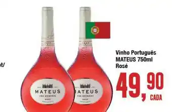 Vinho Português Mateus 750ml