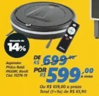 Aspirador Philco rabo