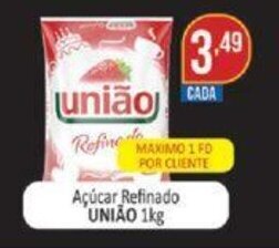 Acucar Refinado Uniao 1kg