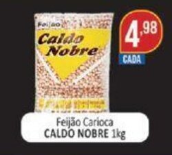 Feijao Carioca Caldo Nobre 1kg