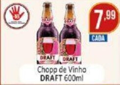 Chopp de Vinho Draft 600ml