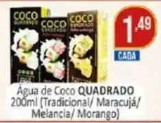 Agua de Coco Quadrado 200ml