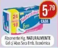 Absorvente Hig. Naturalmente
