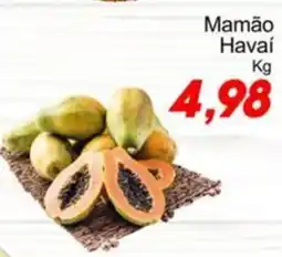 Villefort Atacadista Mamão Havaí oferta