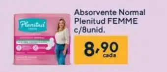 Coop Absorvente Normal Plenitud Femme c/8unid. oferta