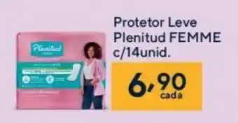 Protetor Leve Plenitud femme c/14unid.