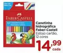 Carrefour Faber-castell - canetinha hidrografica oferta