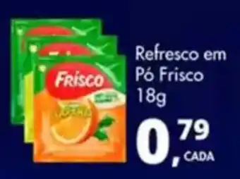 Delta Supermercados Refresco em Pó Frisco oferta