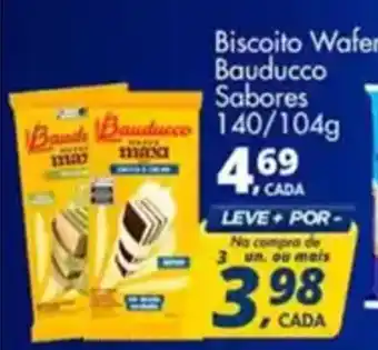 Delta Supermercados Biscoito Wafer Bauducco Sabores oferta