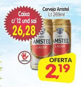 Cercadão Cerveja Amstel oferta