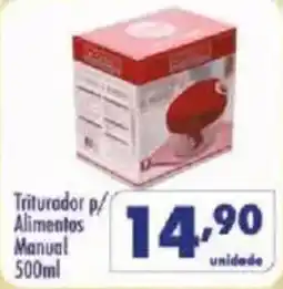 Ricoy Supermercados Triturador p/ Alimentos Manual oferta