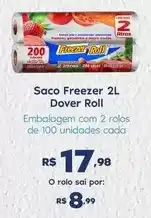 Sam's Club Dover roll - saco freezer 2l oferta