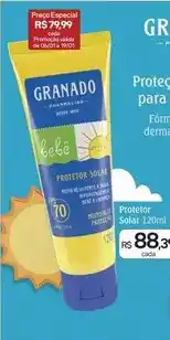 Drogal Granado - protetor solar oferta