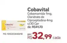 Drogal Cobavital - cobamamida, cloridrato de ciproeptadina oferta