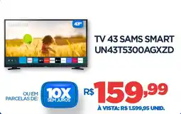DB Supermercados Tv 43 sams smart UN43T5300AGXZD oferta