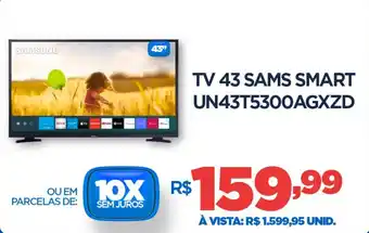 DB Supermercados Tv 43 sams smart UN43T5300AGXZD oferta