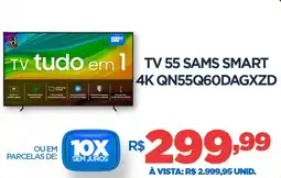 DB Supermercados Tv 55 sams smart 4K QN55Q60DAGXZD oferta