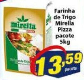 Vencedor Atacadista Farinha de Trigo Mirella Pizza pacote 5kg oferta