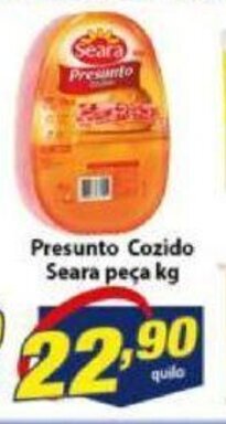 Presunto Cozido Seara peca 1kg