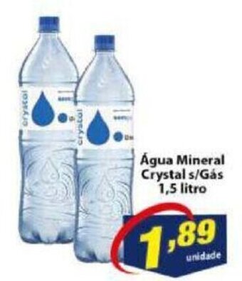 Vencedor Atacadista Agua Mineral Crystal s/gas 1.5L oferta