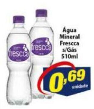 Vencedor Atacadista Agua Mineral Fresca s/ gas 510ml oferta