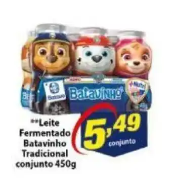 Vencedor Atacadista Leite Fermentado Batavinho Tradicional conjunto 450g oferta