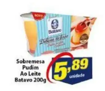 Vencedor Atacadista Sobremesa Pudim Ao leite Batavo 200g oferta