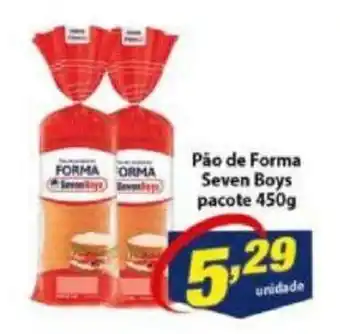 Pao de Forma Seven Boys pacote 450g