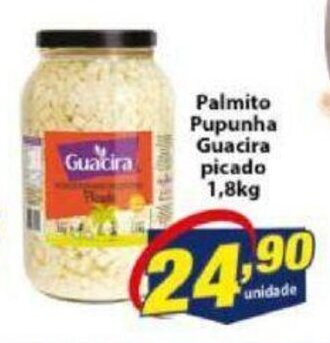 Vencedor Atacadista Palmito Pupunha Guacira picado 1.8kg oferta