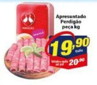 Vencedor Atacadista Apresuntado Perdigao peca 1kg oferta