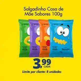 Salgadinho Casa De Mãe Sabores 100g
