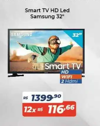 Atakarejo Smart Tv Hd Led Samsung 32" oferta