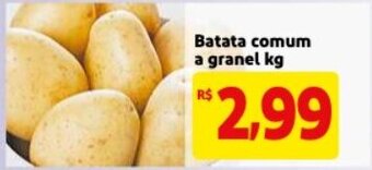 Mercado Extra Batata comum a granel 1kg oferta