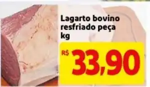 Mercado Extra Lagarto bovino resfriado peca 1kg oferta