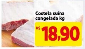 Mercado Extra Costela Suina Congelada 1kg oferta