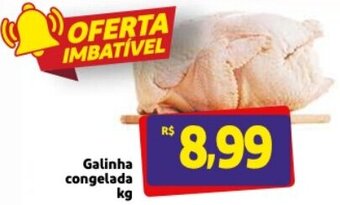 Mercado Extra Galinha congelada 1kg oferta