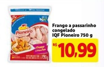 Mercado Extra Frango a Passarinho Congelado IQF Pioneiro 750g oferta