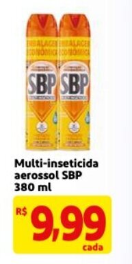Multi-inseticida aerossol SBP 380ml