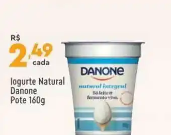Supper Rissul Iogurte Natural Danone 160g oferta