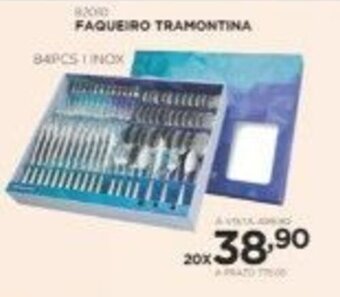 Benoit Faqueiro Tramontina 84pcs Inox oferta