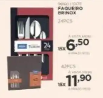 Benoit Faqueiro Brinox 24pcs oferta
