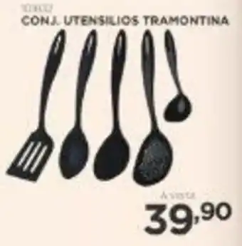 Benoit Conj. Utensilios Tramontina oferta