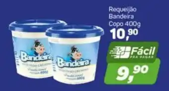 Arena Atacado Requeijao Bandeja Copo 400g oferta
