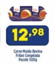 Arena Atacado Carne Moida Bovina Friboi Congelada pacote 500g oferta