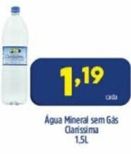 Arena Atacado Agua Mineral sem Gas Clarissima 1.5L oferta